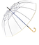 【当商品送料無料】ビニール傘 オシャレ 傘 通販 レディース 長傘 おしゃれ クリアアンブレラ 55cm ブランド because ビコーズ
