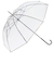 【当商品送料無料】because ビコーズ ビニール傘 オシャレ 通販 雨傘 長傘 お花型 花びら クリアアンブレラ クリア 透明 58cm
