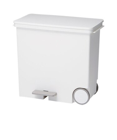 【当商品送料無料】キッチン ゴミ箱 ペダル 25L 通販 ごみ箱 スリム 分別 ペダル式ゴミ箱 低く開く ダストボックス 横型 ヨコ型 おしゃれ