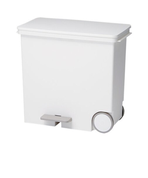【当商品送料無料】キッチン ゴミ箱 ペダル 25L 通販 ごみ箱 スリム 分別 ペダル式ゴミ箱 低く開く ダストボックス 横型 ヨコ型 おしゃれ