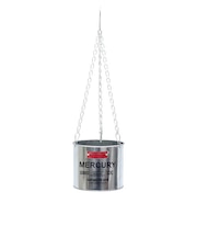 【当商品送料無料】マーキュリー ハンギングポット m mercury 通販 ブリキハンギングポット ブランド おしゃれ 鉢カバー ブリキポット