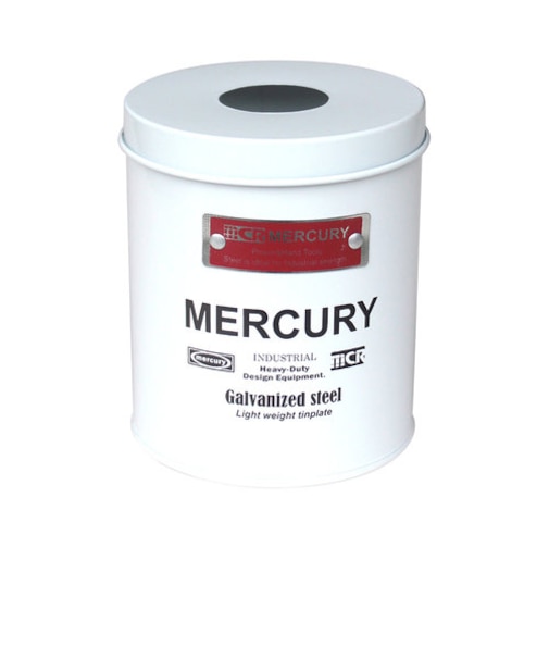 【当商品送料無料】マーキュリー ティッシュボックス mercury 通販 ブリキサニタリーペーパーホルダー ブランド おしゃれ ティッシュケース