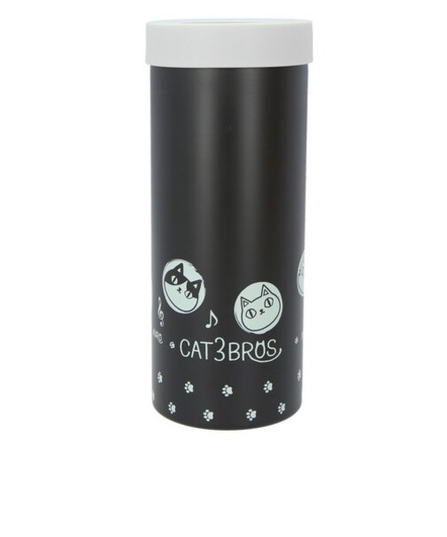 【当商品送料無料】ペットボトルホルダー 保冷 通販 ステンレス 猫3兄弟 キャラクター 猫三兄弟 ステンレスボトル 保冷 保温 ボトルカバー 約