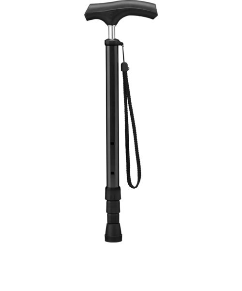 タコ柄 歩行棒 ステッキ アンティーク 杖 2つ折り 男女兼用 左右兼用