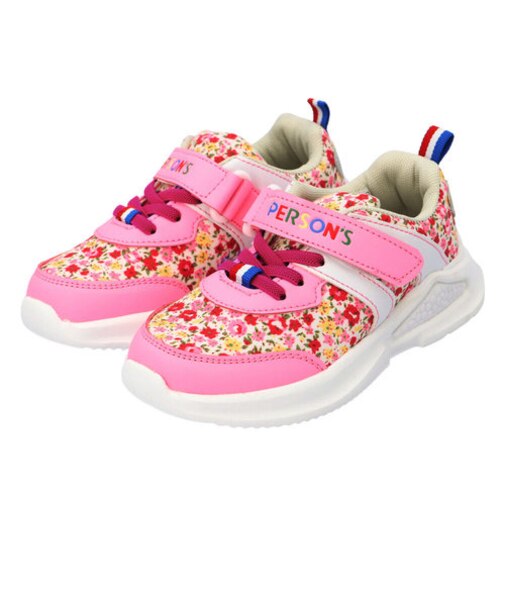 【当商品送料無料】パーソンズ PERSONS キッズ スニーカー 通販 ジュニア 軽量 ゴム紐 マジックテープ 運動靴 子供靴 子供 靴
