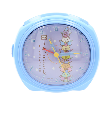 【当商品送料無料】すみっコぐらし 目覚まし時計 通販 アラームクロック 置き時計 アナログ めざまし時計 置時計 子供 子ども スヌーズ付き キッズ