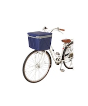 【当商品送料無料】自転車 かご カバー 前 通販 前かごカバー カゴカバー かごカバー 2段 撥水 はっ水 止水ファスナー 容量アップ 2段式