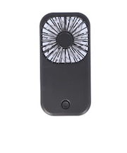 【当商品送料無料】携帯ファン  通販 ハンディ スタンド 2WAY コンパクト ファン 電池式 薄型 折り畳み 折りたたみ 折畳 収納 携帯