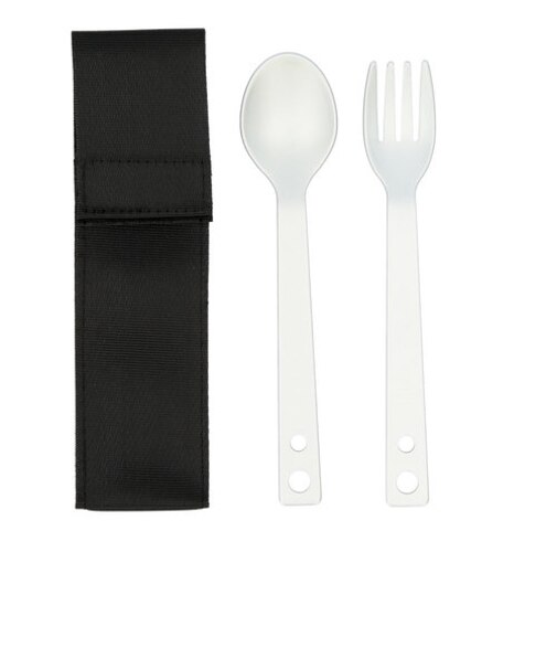 【当商品送料無料】カトラリーセット 通販 アルミ スプーン フォーク 軽量 シンプル ランチ エコ 収納袋付き プレゼント 収納 グレー ベージュ