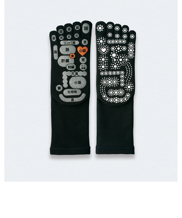 【当商品送料無料】足つぼ 靴下 通販 TSUBOレシピ 足つぼソックス メンズ レディース ソックス くつ下 靴した 5本指 婦人靴下 紳士靴下