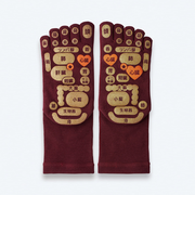 【当商品送料無料】足つぼ 靴下 通販 TSUBOレシピ 足つぼソックス メンズ レディース ソックス くつ下 靴した 5本指 婦人靴下 紳士靴下