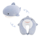【当商品送料無料】クッション ネックピロー 通販 ウミリウム クルント ぬいぐるみ かわいい おしゃれ 首枕 飛行機 車 旅行 キャンプ