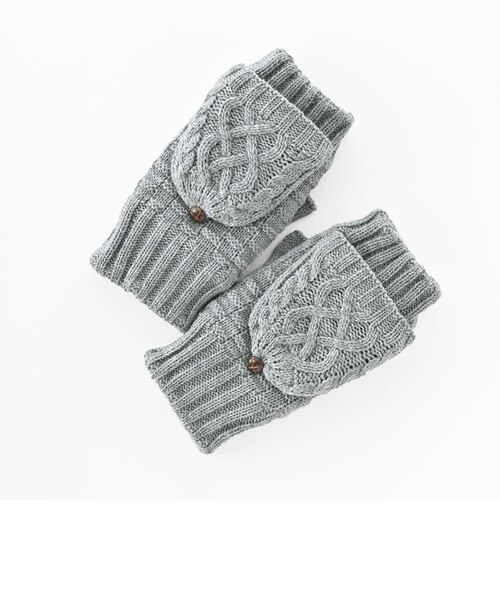 リサイクル紡毛パイルグローブ｜ラコステの通販｜&mall（アンドモール