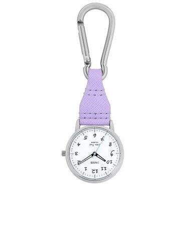 【当商品送料無料】時計 付き キーホルダー 通販 J-AXIS AP1353 カラビナウォッチ 時計 ウォッチ カラビナ時計 ナースウォッチ