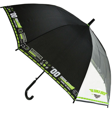 【当商品送料無料】傘 子供用 55 通販 ジャンプ傘 長傘 かさ小学生 キッズ 子供 こども 子ども 男の子 男子 男児 透明窓 窓付き 1コマ