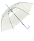 【当商品送料無料】ビニール傘 オシャレ 通販 傘 透明 半透明 長傘 ジャンプ傘 雨傘 ジャンプ レディース 58cm 58センチ 通学 通勤