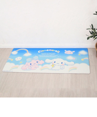 【当商品送料無料】キッチンマット 拭ける 通販 120cm 45cm PVCマット 台所マット pvc 製 マット 撥水 はっ水 キャラクター