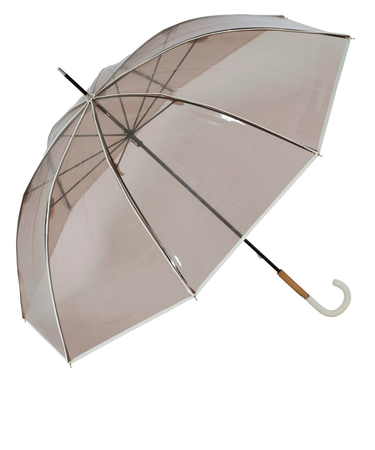 【当商品送料無料】because ビコーズ ビニール傘 通販 長傘 雨傘 傘 アンブレラ 透明 クリア レディース メンズ 男女兼用 ユニセックス