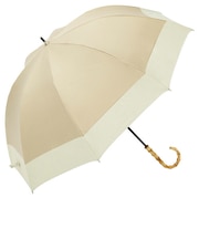 【当商品送料無料】ビコーズ 傘 because 通販 日傘 遮光 長傘 晴雨兼用 雨傘 晴雨兼用傘 UVカット 手開き 55cm 55センチ 軽量