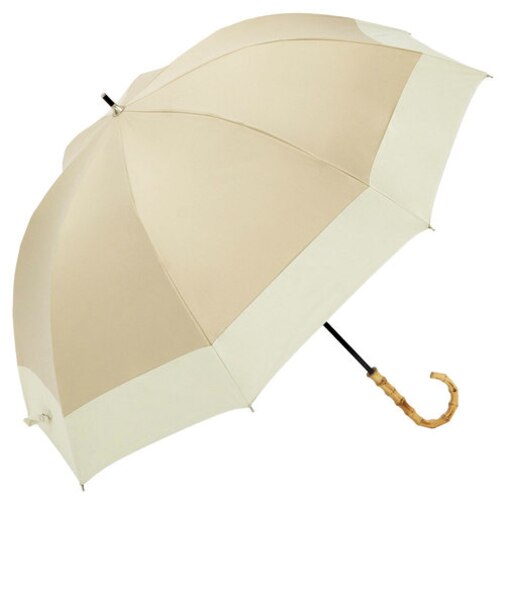 【当商品送料無料】ビコーズ 傘 because 通販 日傘 遮光 長傘 晴雨兼用 雨傘 晴雨兼用傘 UVカット 手開き 55cm 55センチ 軽量