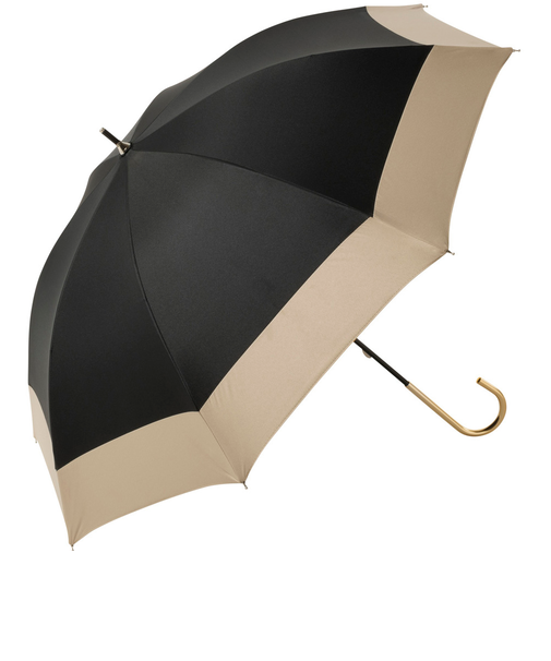 【当商品送料無料】ビコーズ 傘 because 通販 日傘 遮光 長傘 晴雨兼用 雨傘 晴雨兼用傘 UVカット 手開き 50cm 50センチ 軽量