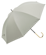 【当商品送料無料】ビコーズ 傘 because 通販 日傘 遮光 長傘 晴雨兼用 雨傘 晴雨兼用傘 UVカット 手開き 50cm 50センチ 軽量