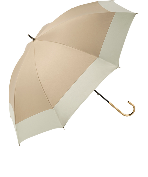 【当商品送料無料】ビコーズ 傘 because 通販 日傘 遮光 長傘 晴雨兼用 雨傘 晴雨兼用傘 UVカット 手開き 50cm 50センチ 軽量