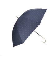【当商品送料無料】ビコーズ 傘 because 通販 日傘 遮光 長傘 晴雨兼用 雨傘 晴雨兼用傘 UVカット 手開き 50cm 50センチ 軽量