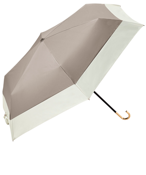 【当商品送料無料】ビコーズ 傘 because 通販 折りたたみ傘 日傘 遮光 晴雨兼用傘 折り畳み傘 晴雨兼用 UVカット 手開き 50cm