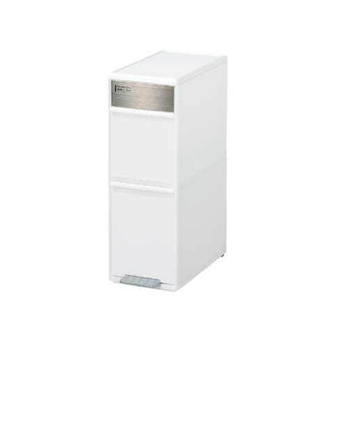 【当商品送料無料】like-it ライクイット ゴミ箱 2段 通販 ごみ箱 ステンレス ダストボックス 分別 ゴミ 縦型 ペダル付き ペダル ワイド