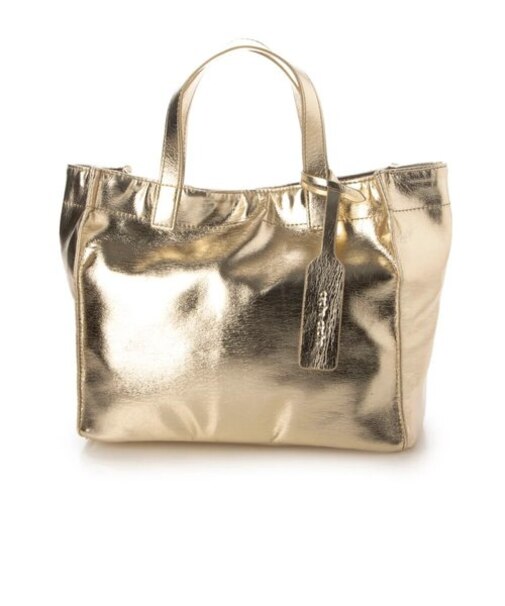 【当商品送料無料】カシュカシュ トートバッグ 通販 cache cache 79511 トートバック トート バッグ ソフトメタリックショッパーS