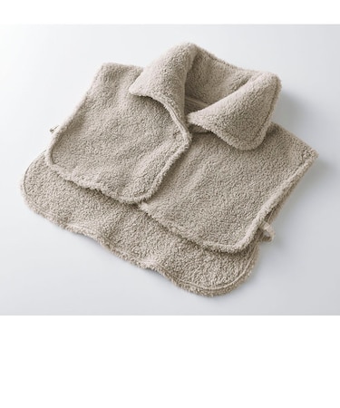 【当商品送料無料】首元 寝るとき 通販 首元ベスト ベスト ルームウェア 部屋着 首 着る毛布 寝具 寒さ対策 防寒 暖かい 冷え対策 羽織り