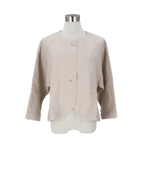 【当商品送料無料】dgy ディージーワイ ジャケット レディース 通販 ノーカラージャケット フォーマルジャケット 長袖 フォーマル 体型カバー