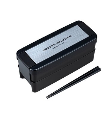 【当商品送料無料】お弁当箱 2段 女性用 通販 ランチボックス 二段弁当箱 弁当箱 お箸付き おべんとうばこ パッキン一体型 食洗機対応 透明ふた