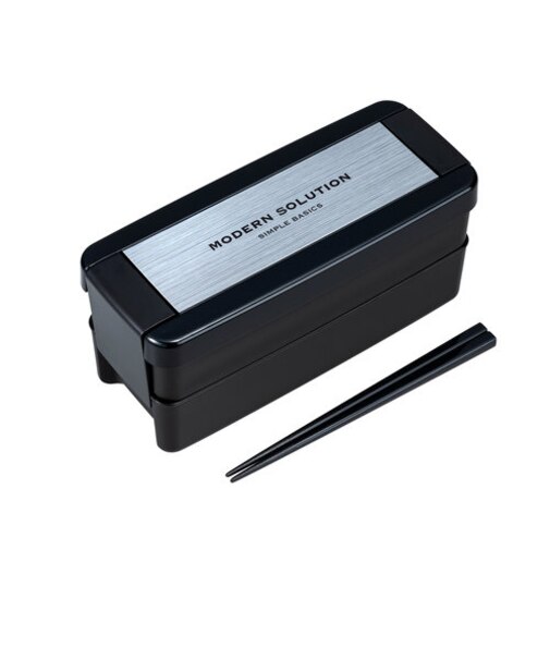 【当商品送料無料】お弁当箱 2段 女性用 通販 ランチボックス 二段弁当箱 弁当箱 お箸付き おべんとうばこ パッキン一体型 食洗機対応 透明ふた