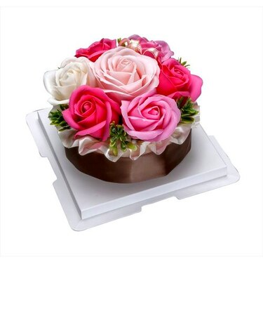 【当商品送料無料】ソープフラワー おしゃれ 通販 ショコラフロール アーティフィシャルフラワー アレンジ アレンジメントフラワー 造花