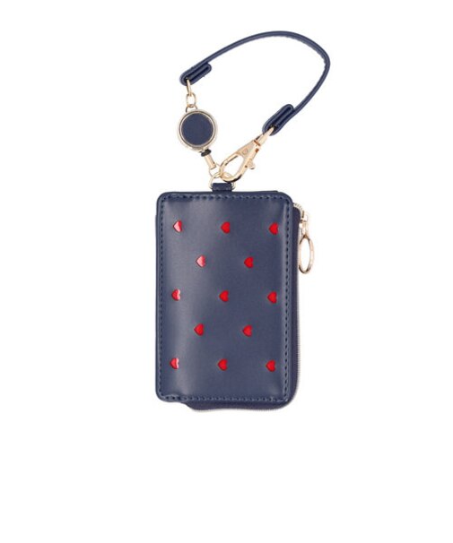 【当商品送料無料】小銭入れ パスケース リール付き 通販 定期入れ パスポーチ 定期 入れ リール 付き 定期券 ケース レディース おしゃれ