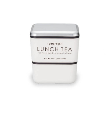 【当商品送料無料】お弁当箱 おしゃれ 大人 女性 通販 ランチボックス 弁当箱 女子 二段 かわいい 紅茶缶 デザイン 600ml レンジ対応