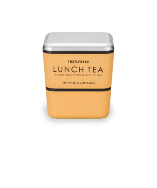 【当商品送料無料】お弁当箱 おしゃれ 大人 女性 通販 ランチボックス 弁当箱 女子 二段 かわいい 紅茶缶 デザイン 600ml レンジ対応