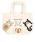 【当商品送料無料】FRIENDSHILL フレンズヒル ミニ トートバッグ アニマル 通販 トートバック ミニトート 手提げ はりねずみ
