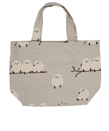 【当商品送料無料】FRIENDSHILL フレンズヒル ミニ トートバッグ 鳥 通販 トートバック ミニトート 手提げ ランチバッグ ランチトート