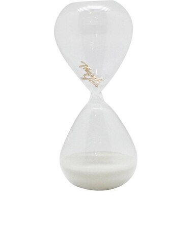 【当商品送料無料】砂時計 砂タイマー 3分計 通販 Flows フロウズ タイマー ３分 チャーム入り サンドグラス メッセージ インテリア ギフト