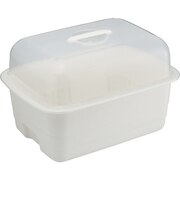 【当商品送料無料】水切りかご プラスチック 通販 H＆H ディッシュドレイナー M 水切りカゴ 水切り籠 水切りラック 水切りバスケット