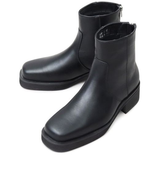 【当商品送料無料】glabella グラベラ ブーツ 厚底 通販 ショートブーツ ビジネスシューズ 厚底ブーツ ヒールブーツ スクエアトゥ 軽量