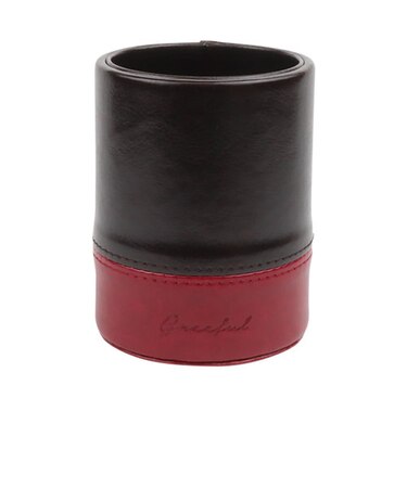 【当商品送料無料】ペン立て おしゃれ 通販 Greeful グリーフル ペンスタンド 鉛筆立て メガネスタンド puレザー 合皮 革 オフィス