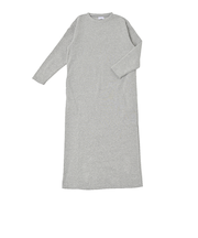 【当商品送料無料】マキシ丈ワンピース 長袖 通販 ワンピース マキシ丈 マキシワンピース ロングワンピース 部屋着 ロング 裏起毛 ラウンドネック