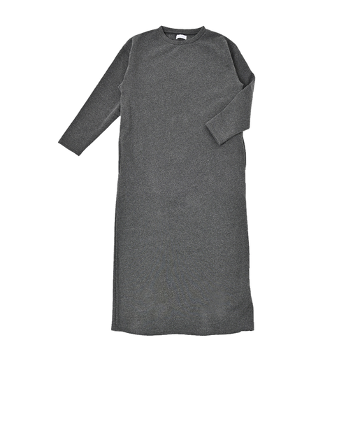 【当商品送料無料】マキシ丈ワンピース 長袖 通販 ワンピース マキシ丈 マキシワンピース ロングワンピース 部屋着 ロング 裏起毛 ラウンドネック