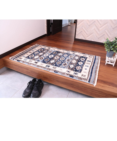 【当商品送料無料】玄関マット 室内 屋外 長方形 北欧 通販 玄関 マット フロアマット ウィルトン織り 50×80cm 防臭 抗菌 消臭 立体感