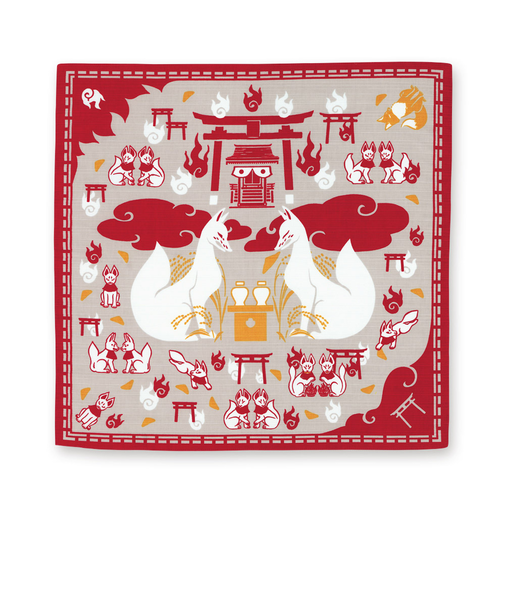 【当商品送料無料】小風呂敷 弁当 通販 風呂敷 大判 50センチ ふろしき お弁当包み 弁当包み おしゃれ かわいい けねま 和柄 捺染小風呂敷