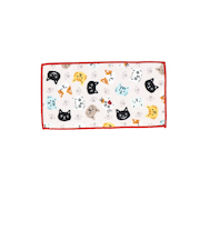 【当商品送料無料】ミニタオル 猫 お洒落 通販 ミニタオルハンカチ 開運 ハンカチタオル タオルハンカチ タオル ミニ ハンドタオル ネコ ねこ